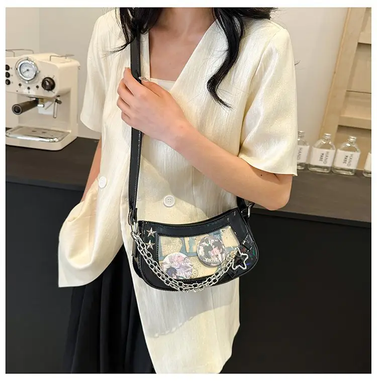 Women's Two-Dimensional Crystal Spice Crossbody Bag — feature 14