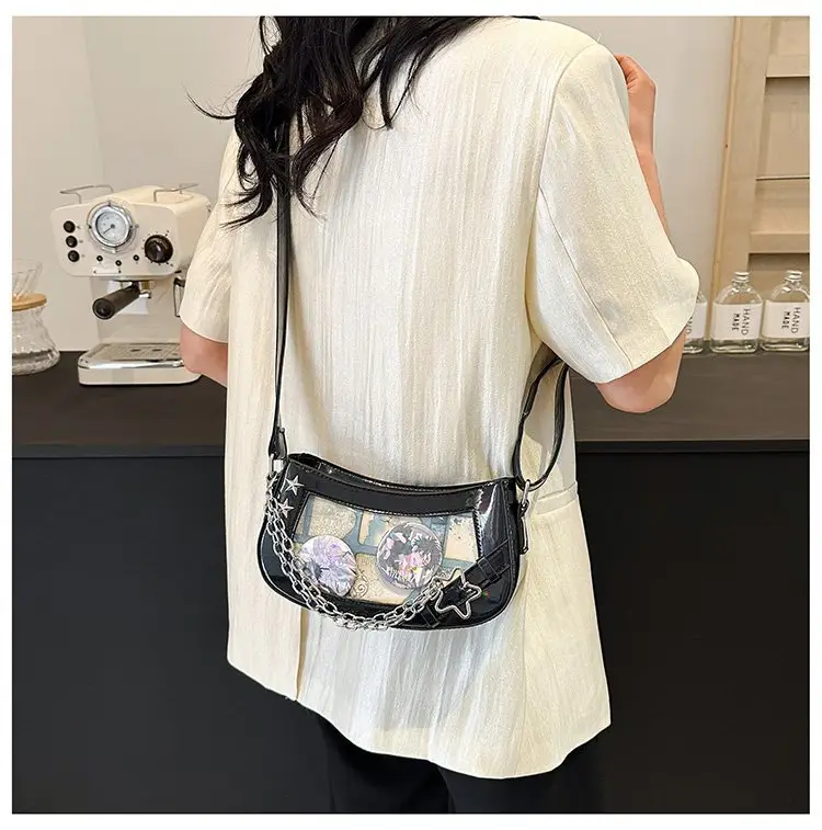 Women's Two-Dimensional Crystal Spice Crossbody Bag — feature 15