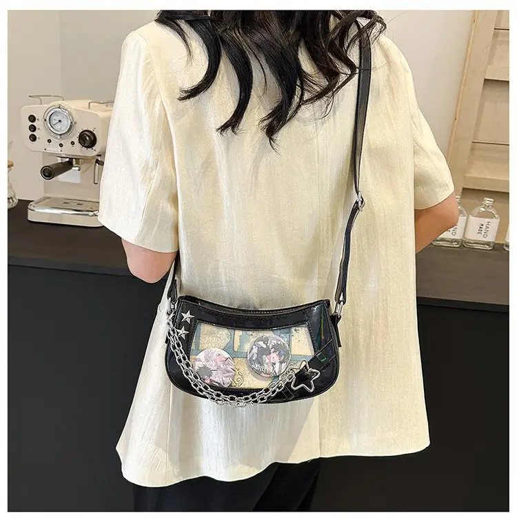 Women's Two-Dimensional Crystal Spice Crossbody Bag — feature 16