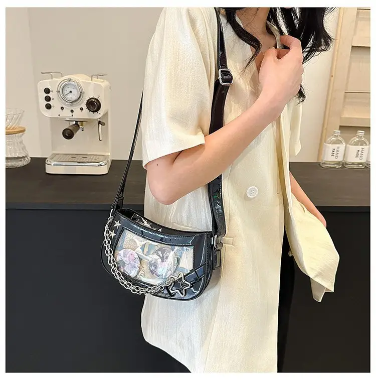 Women's Two-Dimensional Crystal Spice Crossbody Bag — feature 19