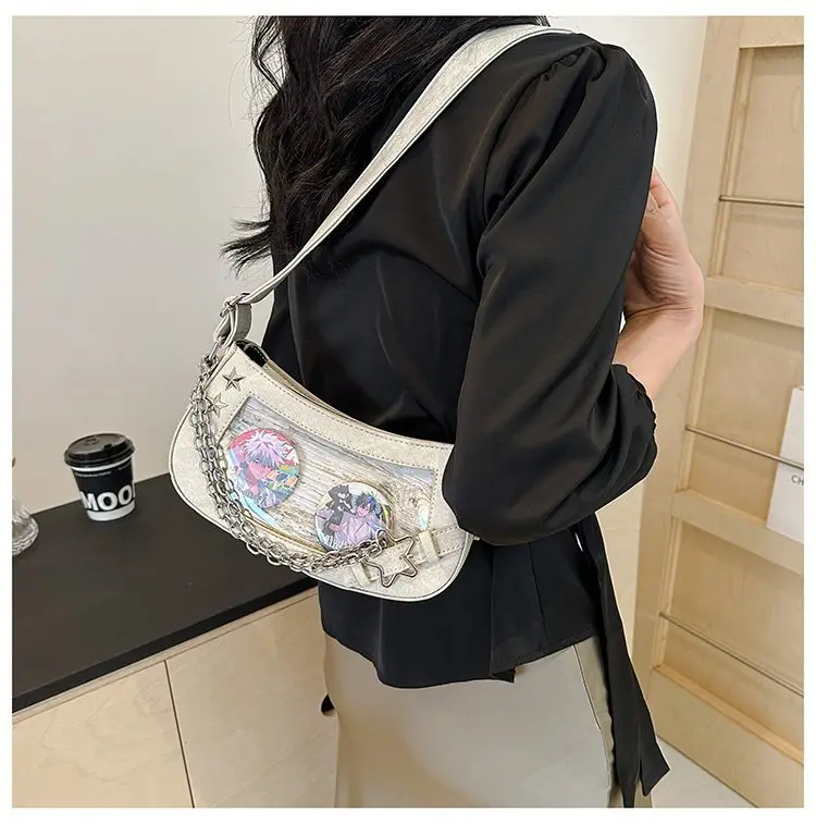 Women's Two-Dimensional Crystal Spice Crossbody Bag — feature 26