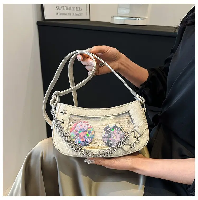Women's Two-Dimensional Crystal Spice Crossbody Bag — feature 30