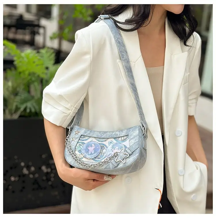 Women's Two-Dimensional Crystal Spice Crossbody Bag — feature 32