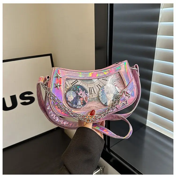 Women's Two-Dimensional Crystal Spice Crossbody Bag — feature 33