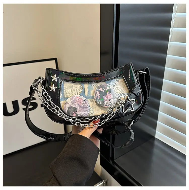 Women's Two-Dimensional Crystal Spice Crossbody Bag — feature 34
