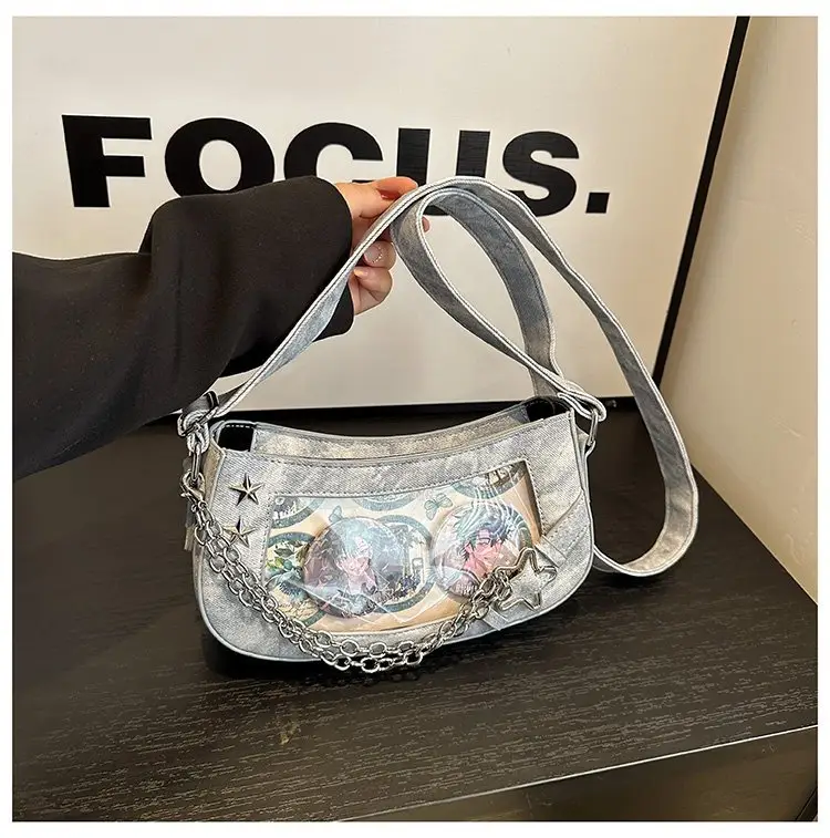 Women's Two-Dimensional Crystal Spice Crossbody Bag — feature 35