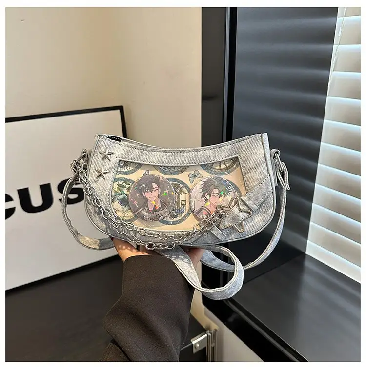 Women's Two-Dimensional Crystal Spice Crossbody Bag — feature 36