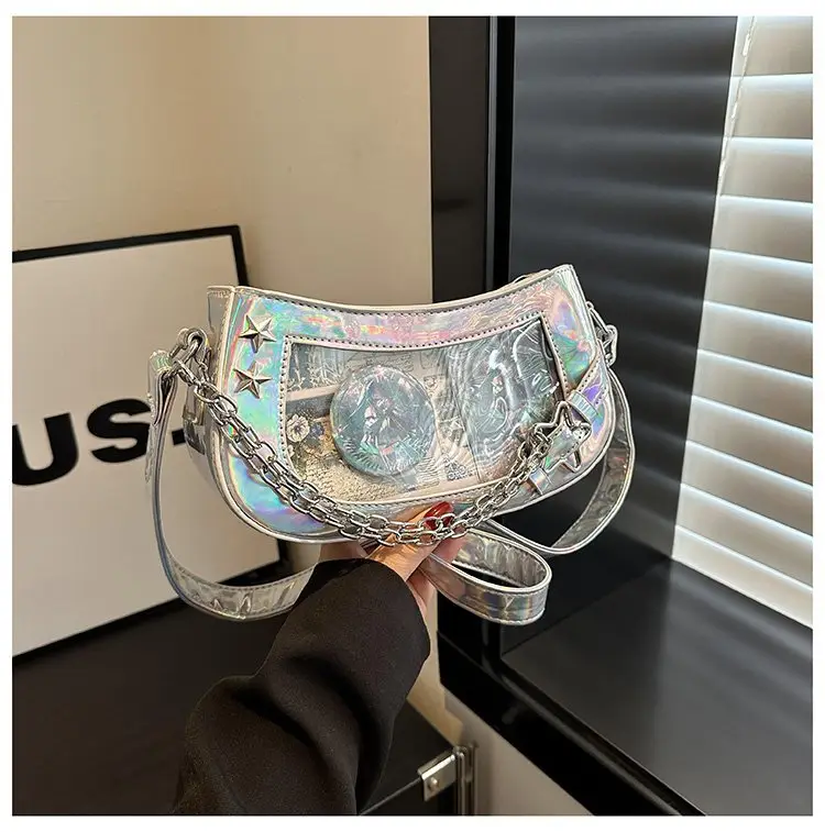 Women's Two-Dimensional Crystal Spice Crossbody Bag — feature 37
