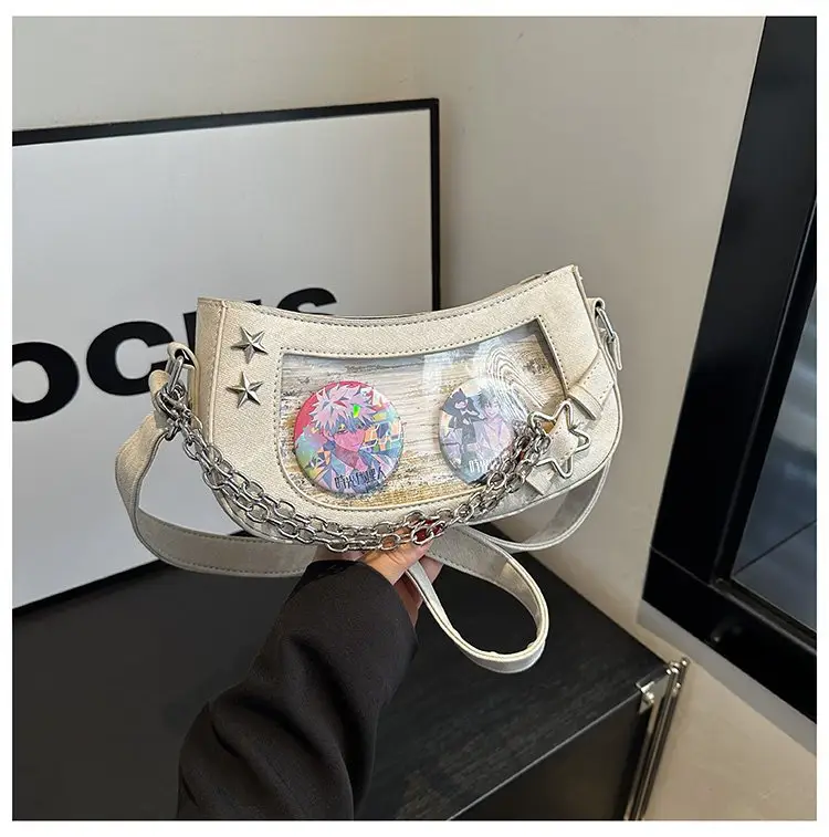 Women's Two-Dimensional Crystal Spice Crossbody Bag — feature 38