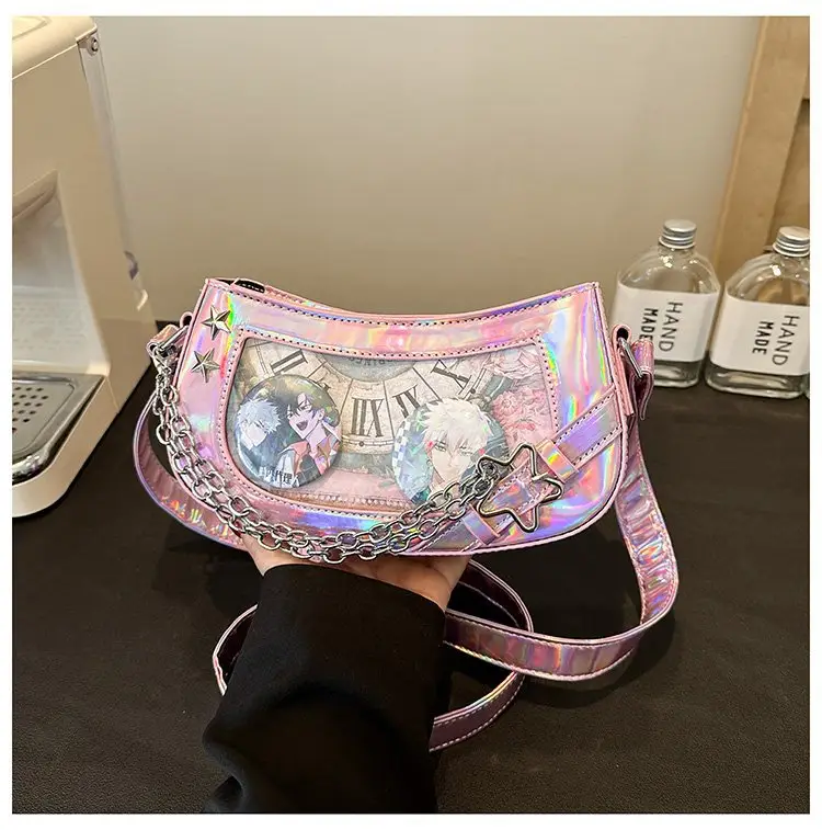 Women's Two-Dimensional Crystal Spice Crossbody Bag — feature 39