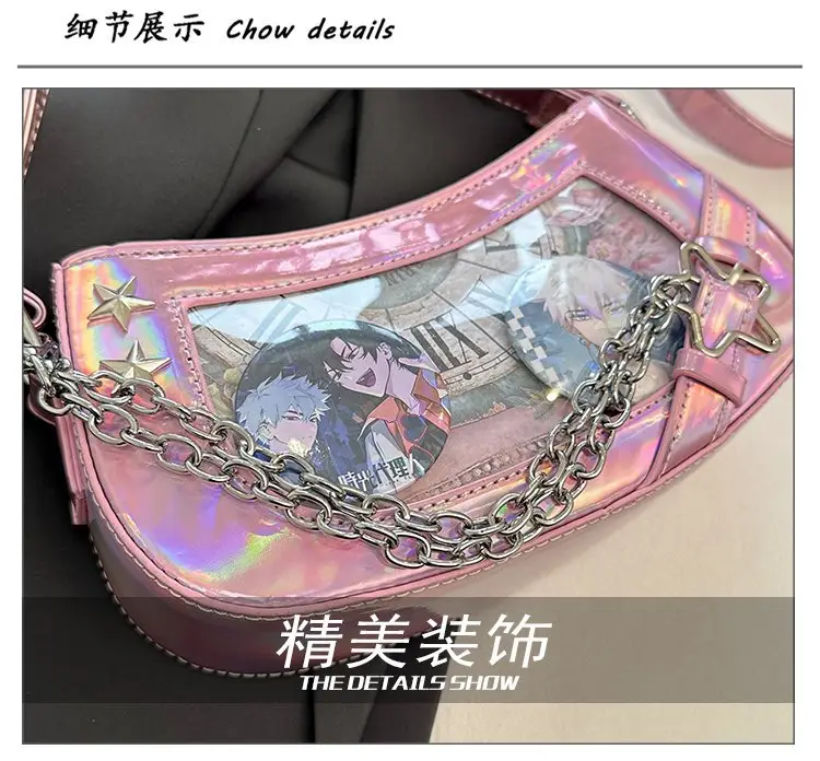 Women's Two-Dimensional Crystal Spice Crossbody Bag — feature 4