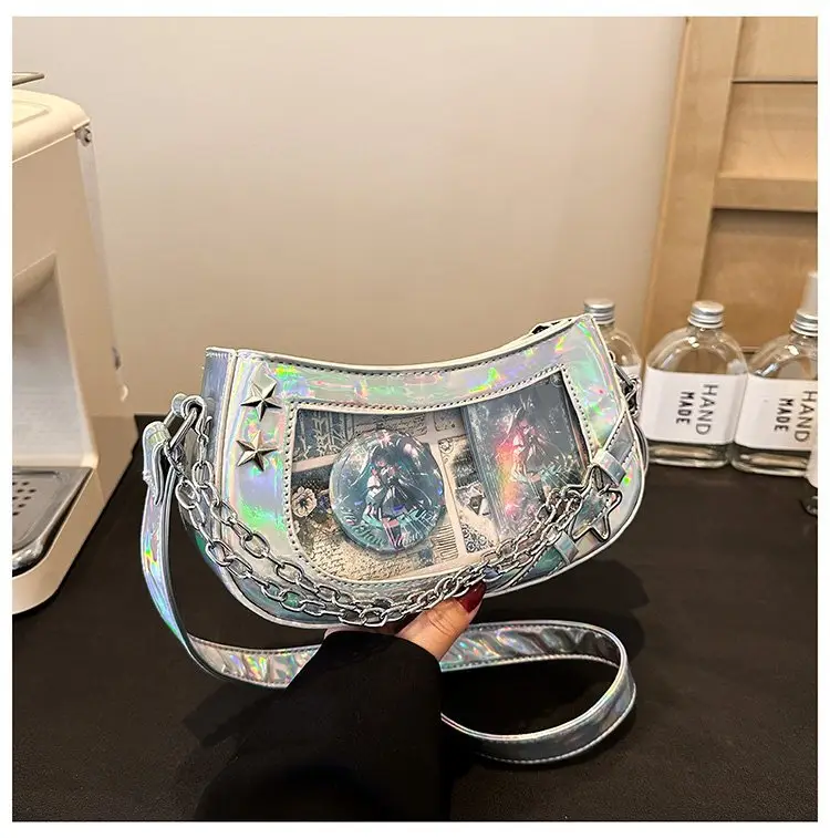 Women's Two-Dimensional Crystal Spice Crossbody Bag — feature 42