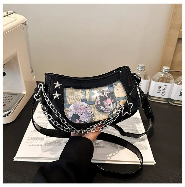 Women's Two-Dimensional Crystal Spice Crossbody Bag — feature 44