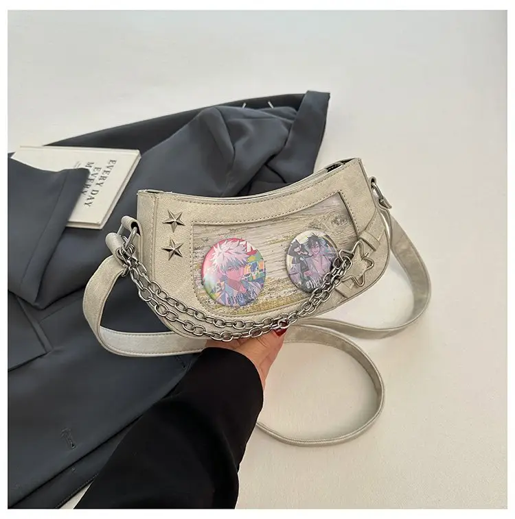 Women's Two-Dimensional Crystal Spice Crossbody Bag — feature 45