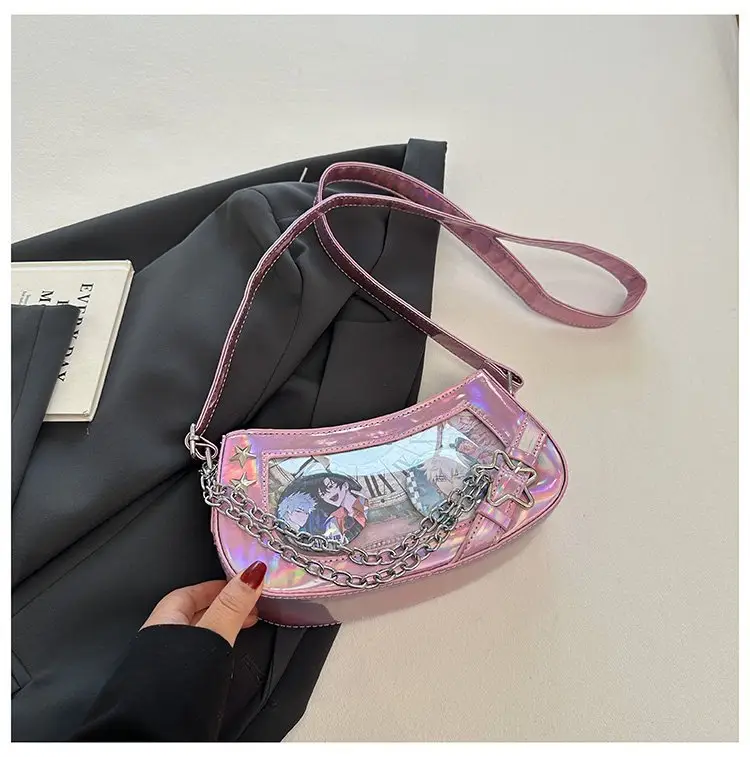Women's Two-Dimensional Crystal Spice Crossbody Bag — feature 48