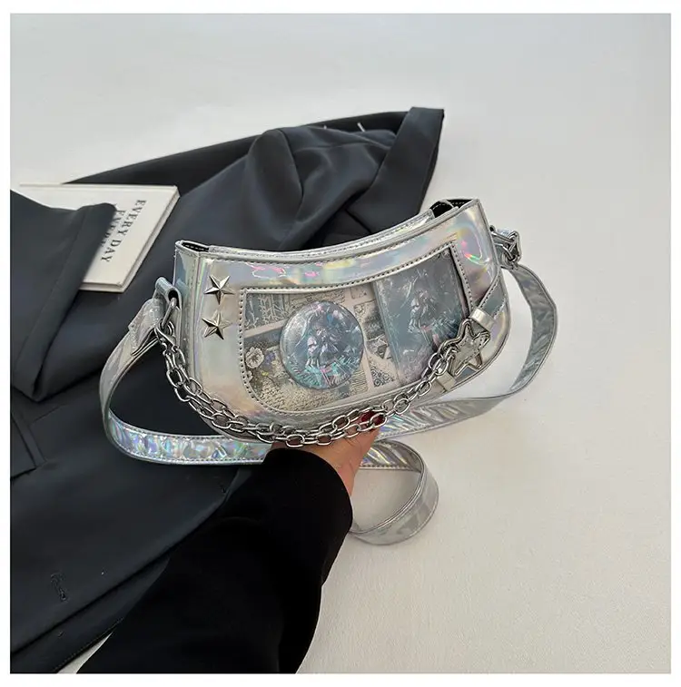 Women's Two-Dimensional Crystal Spice Crossbody Bag — feature 55