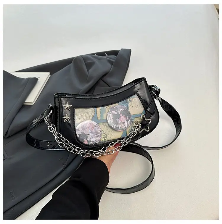 Women's Two-Dimensional Crystal Spice Crossbody Bag — feature 59