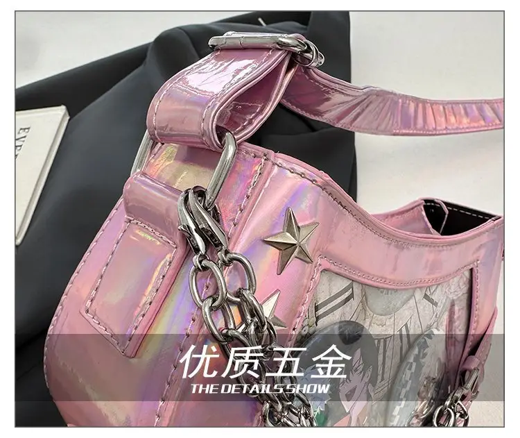 Women's Two-Dimensional Crystal Spice Crossbody Bag — feature 6