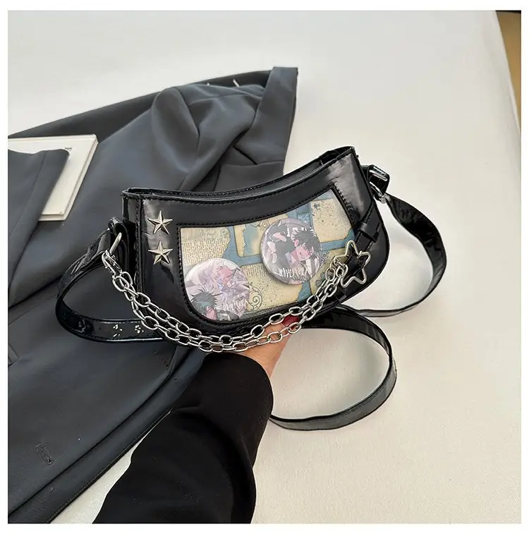 Women's Two-Dimensional Crystal Spice Crossbody Bag — feature 60