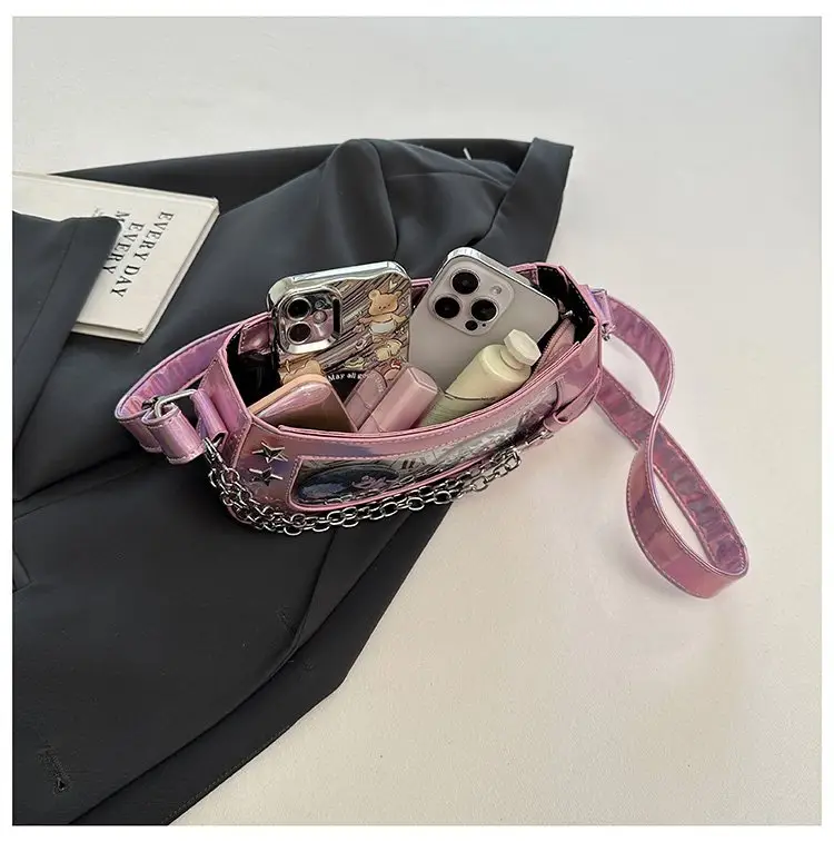 Women's Two-Dimensional Crystal Spice Crossbody Bag — feature 77