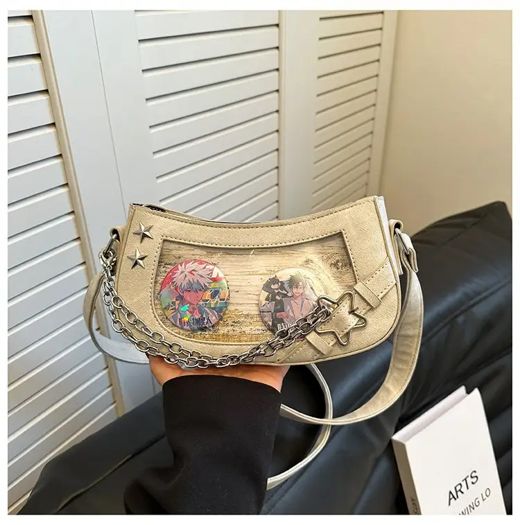Women's Two-Dimensional Crystal Spice Crossbody Bag — feature 78