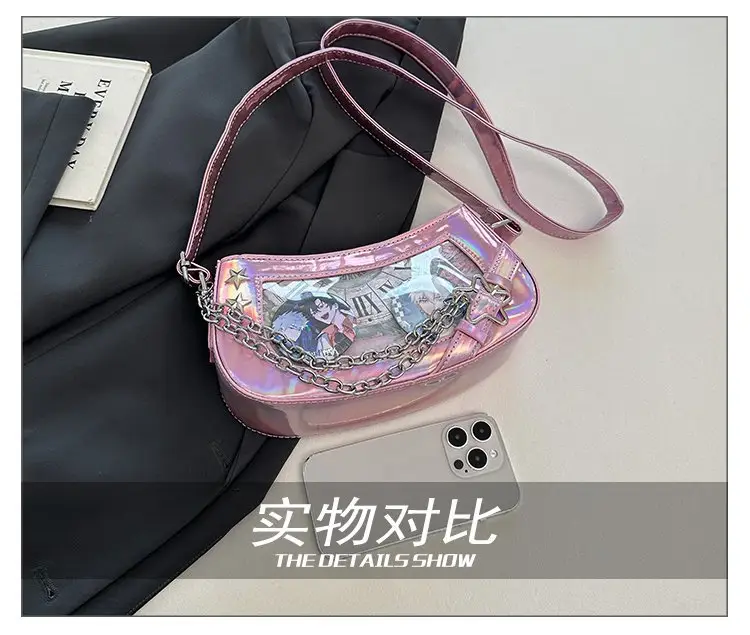 Women's Two-Dimensional Crystal Spice Crossbody Bag — feature 8
