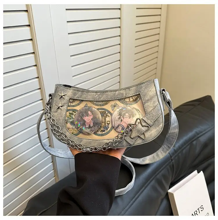 Women's Two-Dimensional Crystal Spice Crossbody Bag — feature 80