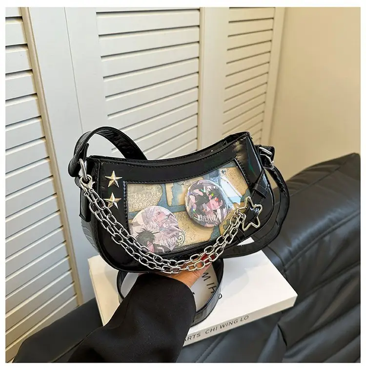 Women's Two-Dimensional Crystal Spice Crossbody Bag — feature 82