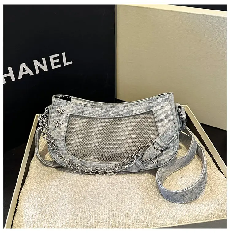 Women's Two-Dimensional Crystal Spice Crossbody Bag - Image 4