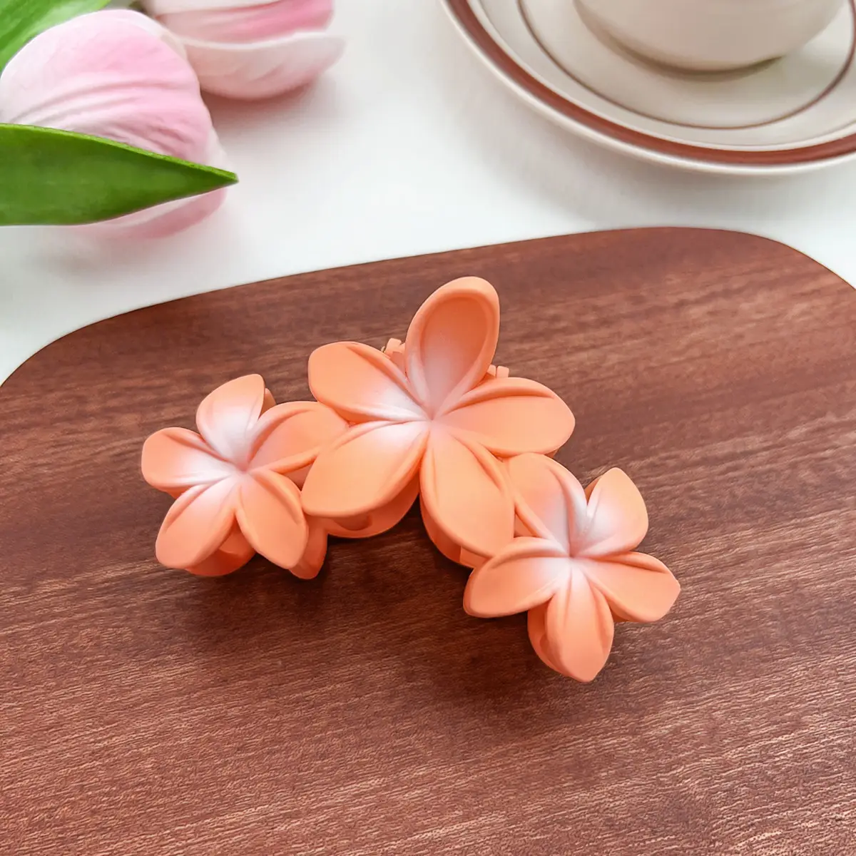 Purple Plastic Hairpin Clips for Girls - Image 3