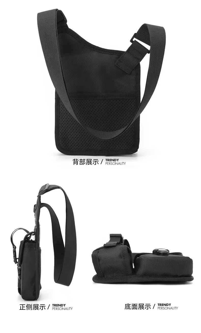 Tactical Shoulder Bag Olive Green Multi Pocket Travel — feature 23