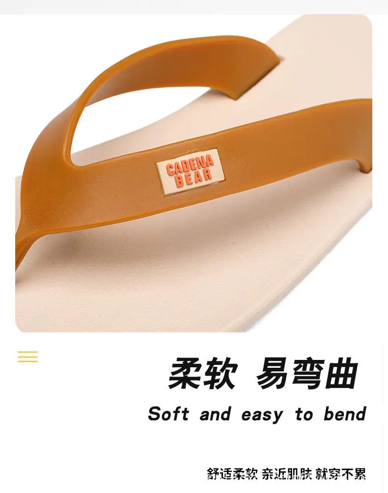 Black Casual Flip Flops with EVA Sole — feature 12