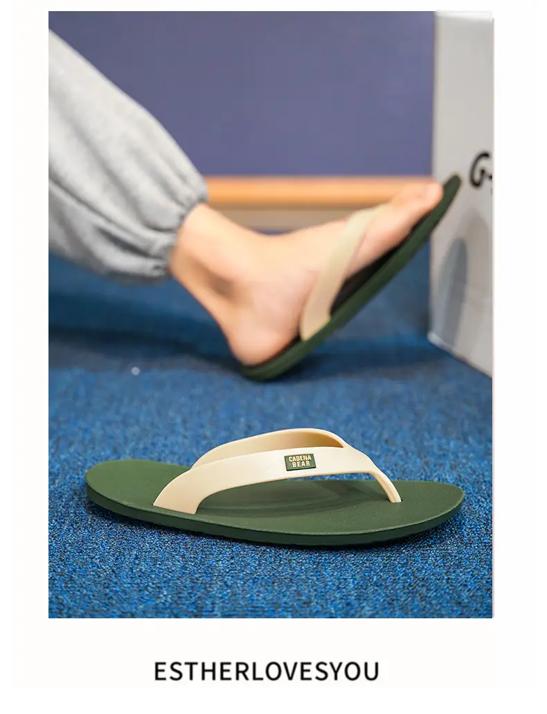 Black Casual Flip Flops with EVA Sole — feature 17