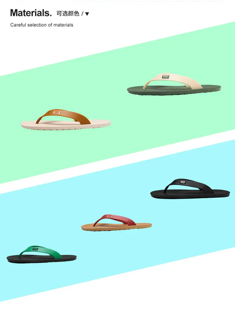 Black Casual Flip Flops with EVA Sole — feature 9