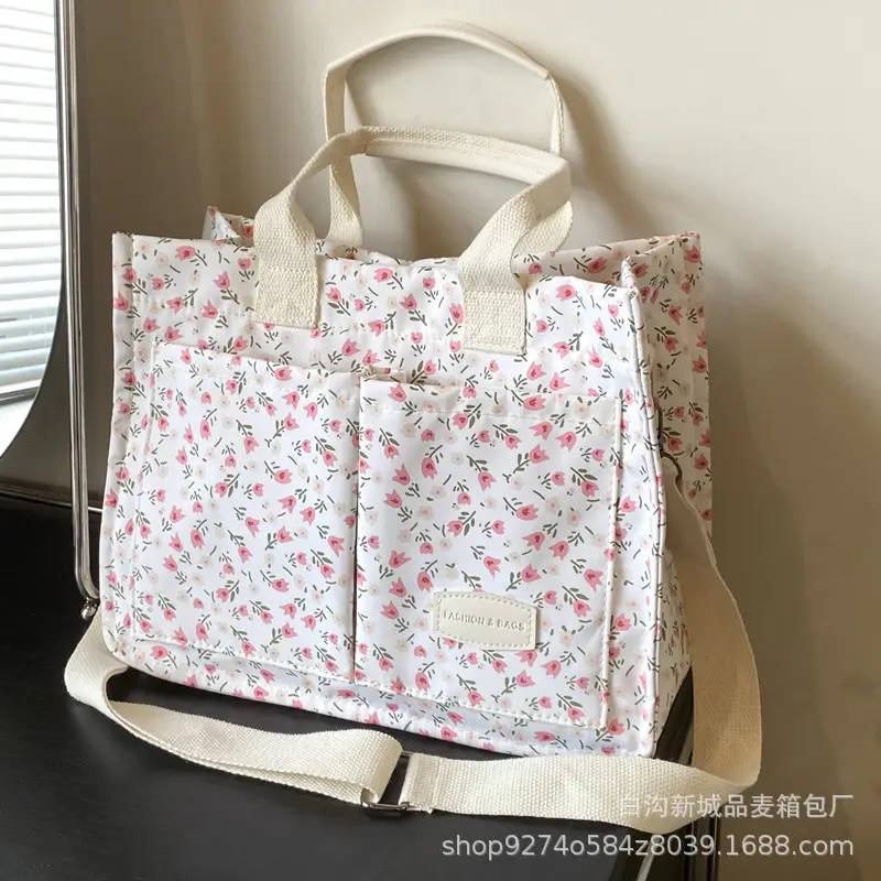 Trendy Floral Large Tote Bag for Women 2026 - Image 5