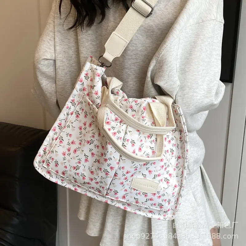 Trendy Floral Large Tote Bag for Women 2026 - Image 6