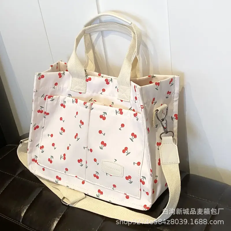 Trendy Floral Large Tote Bag for Women 2026 - Image 7
