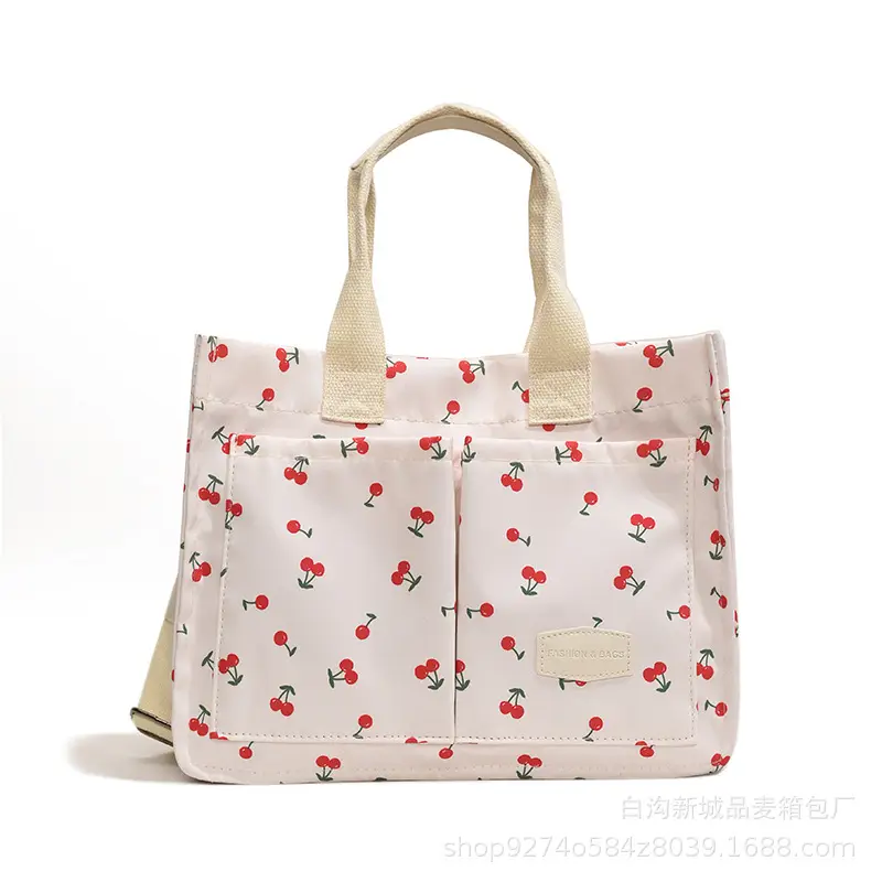 Trendy Floral Large Tote Bag for Women 2026 - Image 9