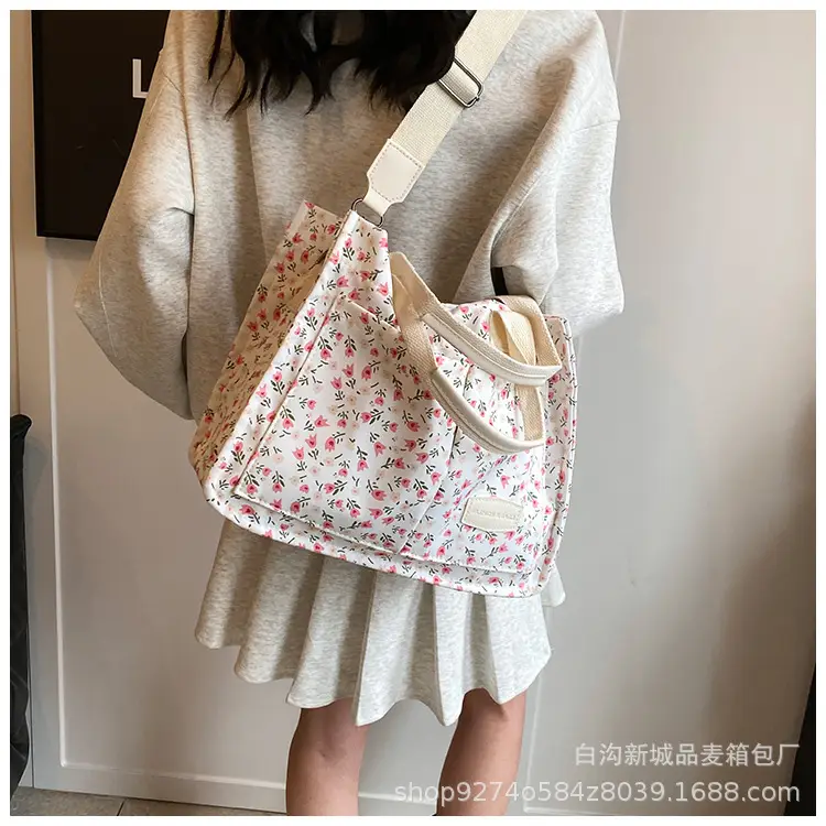 Trendy Floral Large Tote Bag for Women 2026 — feature 14