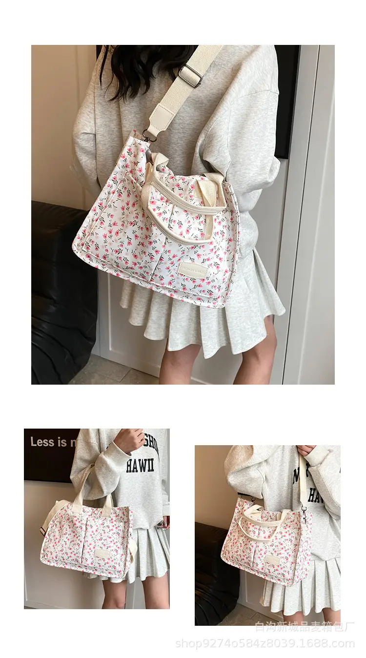 Trendy Floral Large Tote Bag for Women 2026 — feature 6