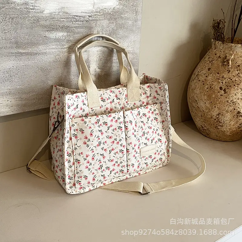 Trendy Floral Large Tote Bag for Women 2026 - Image 4