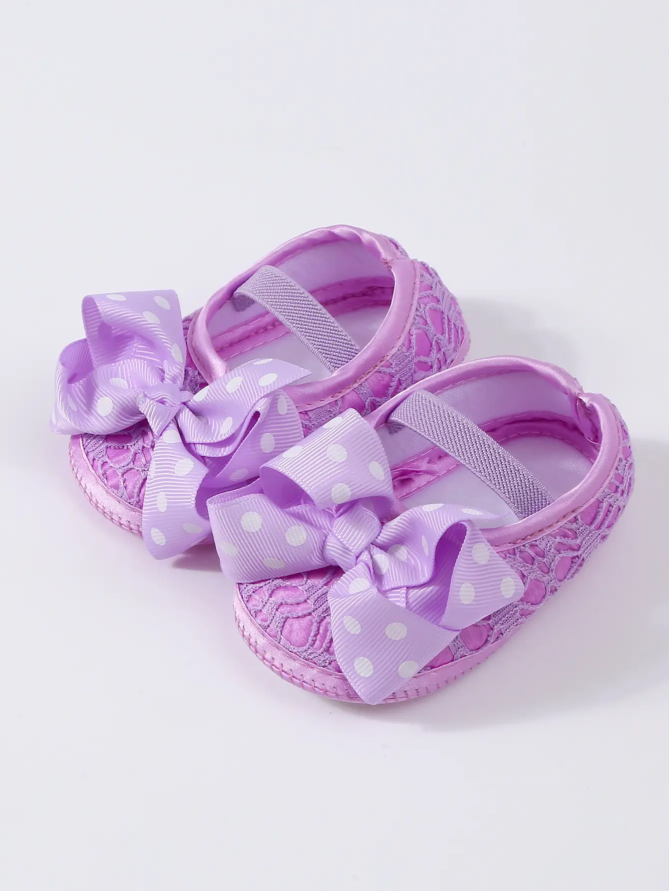 Korean Style 0-1 Baby Shoes with Soft Sole & Bow β feature 13