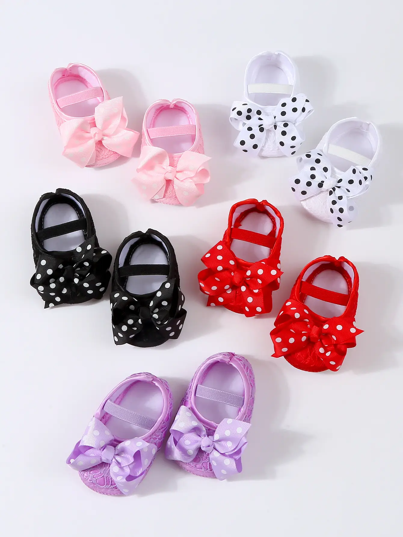 Korean Style 0-1 Baby Shoes with Soft Sole & Bow β feature 2