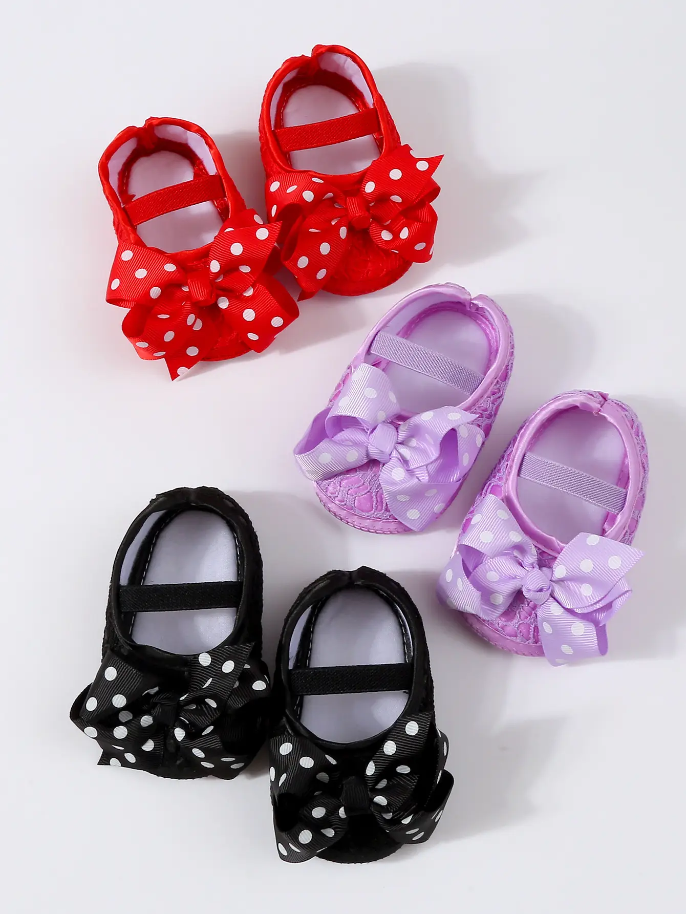 Korean Style 0-1 Baby Shoes with Soft Sole & Bow β feature 3