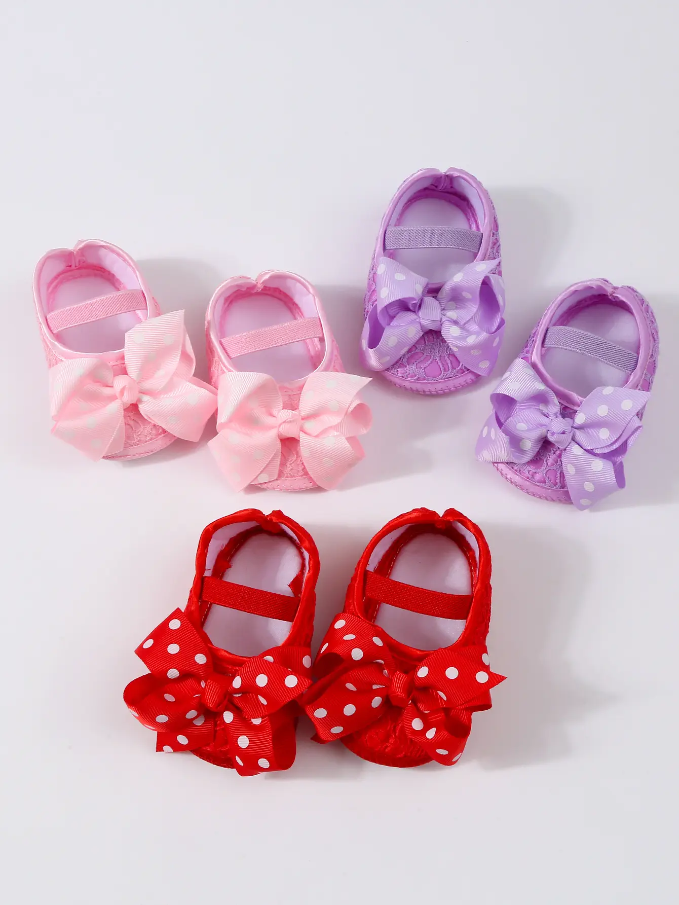 Korean Style 0-1 Baby Shoes with Soft Sole & Bow β feature 4
