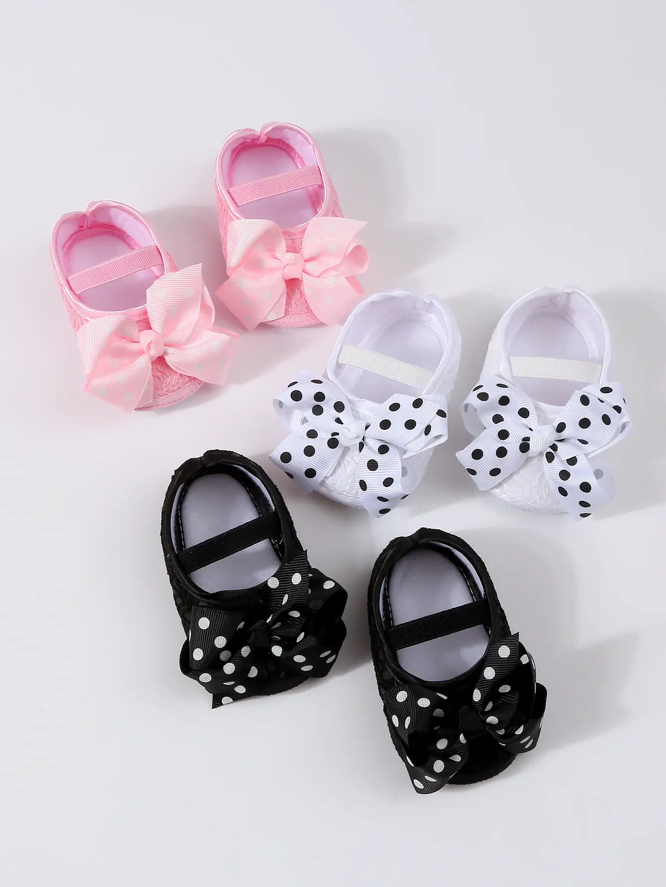 Korean Style 0-1 Baby Shoes with Soft Sole & Bow β feature 5