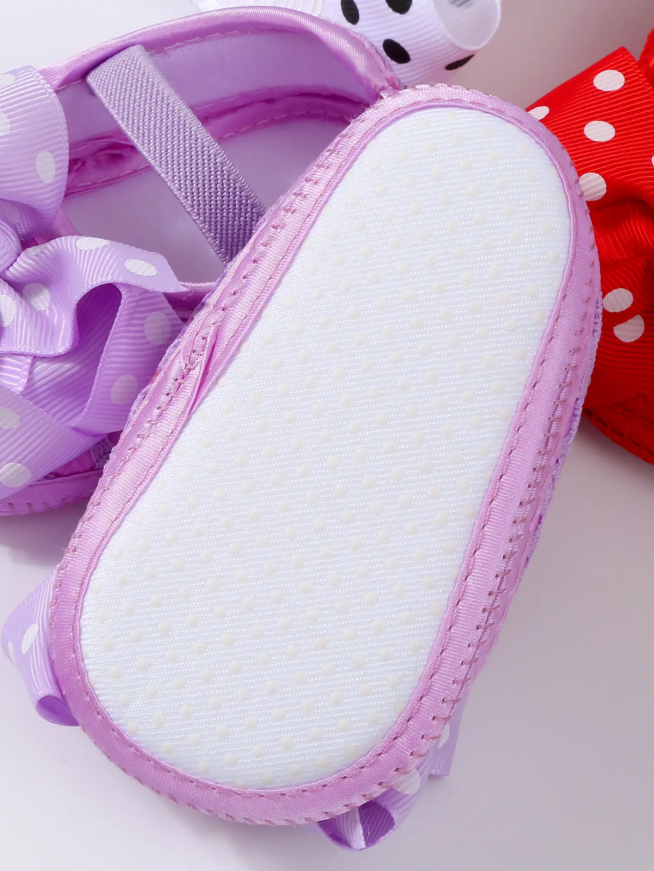 Korean Style 0-1 Baby Shoes with Soft Sole & Bow β feature 7