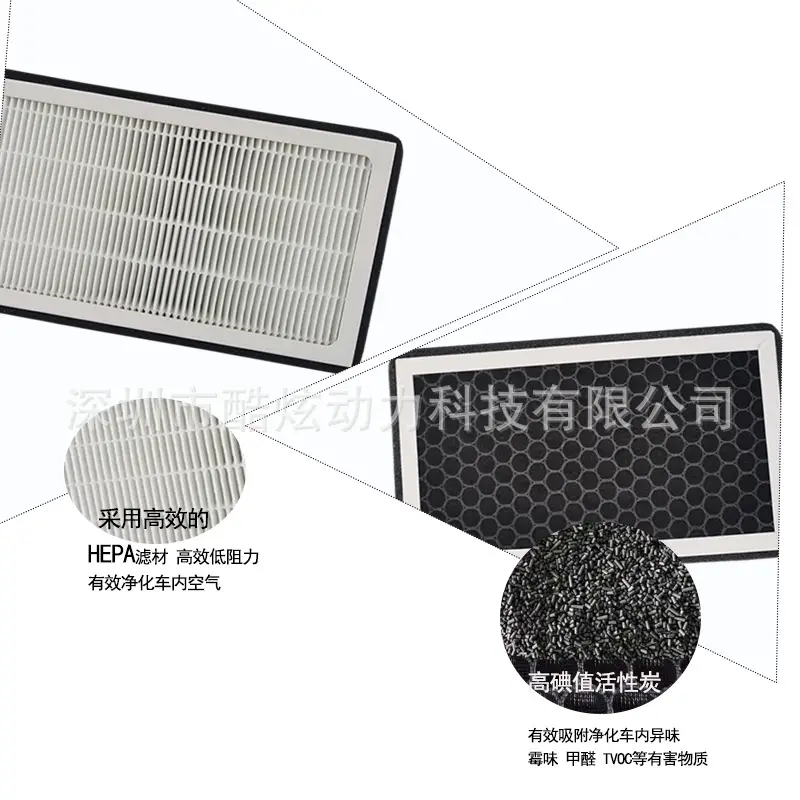 Suitable for GAC AION EAN S GE3 EA6 Zele iA5 activated carbon air conditioner filter element air grid