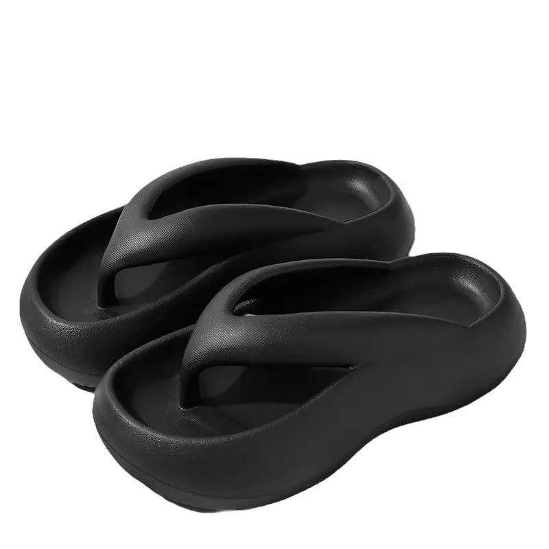 Stomp Flip Flops Women's Summer Outer Wear 2024 New Non-slip Thick Bottom Beach Seaside Flip Flops Women's Sandals - Image 13