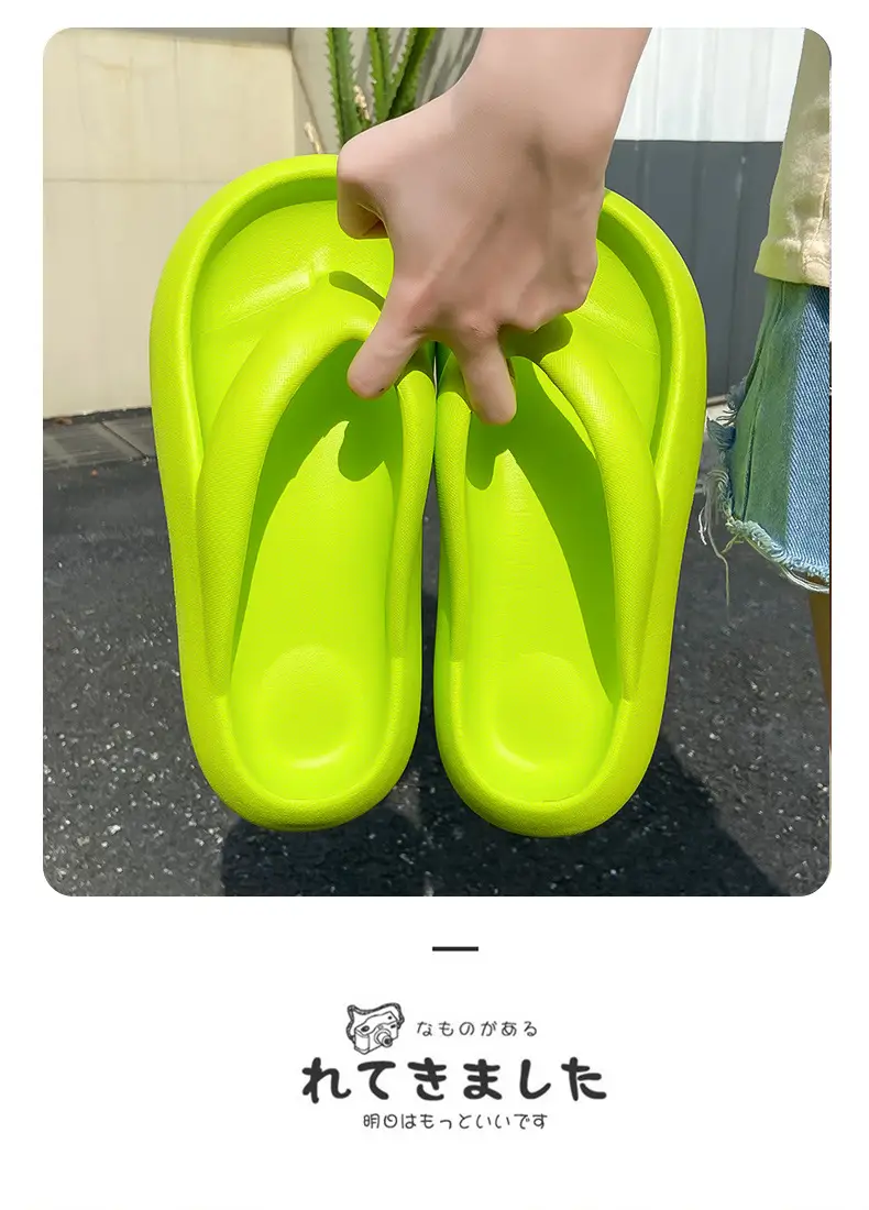 Stomp Flip Flops Women's Summer Outer Wear 2024 New Non-slip Thick Bottom Beach Seaside Flip Flops Women's Sandals — feature 3